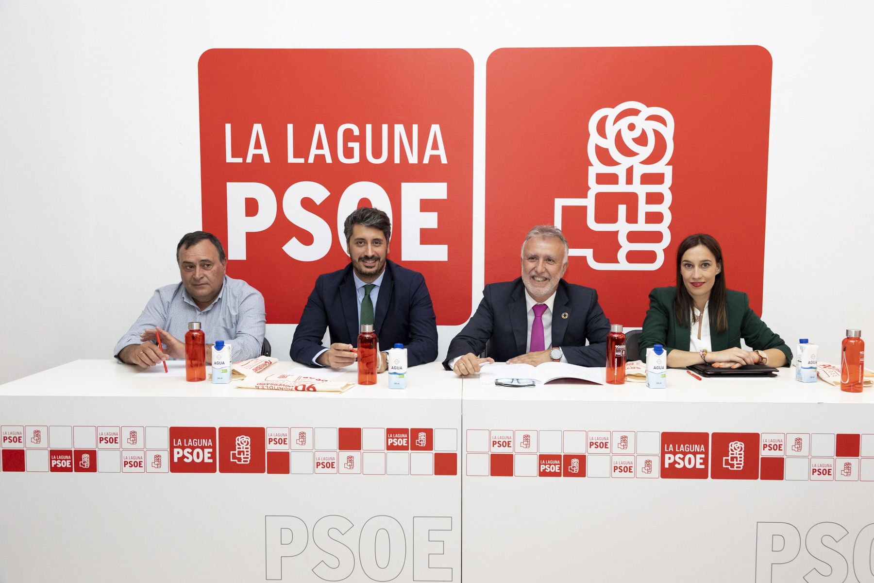 Ángel Víctor Torres en un acto de alcaldes socialistas en La Laguna./ PSOE Canarias