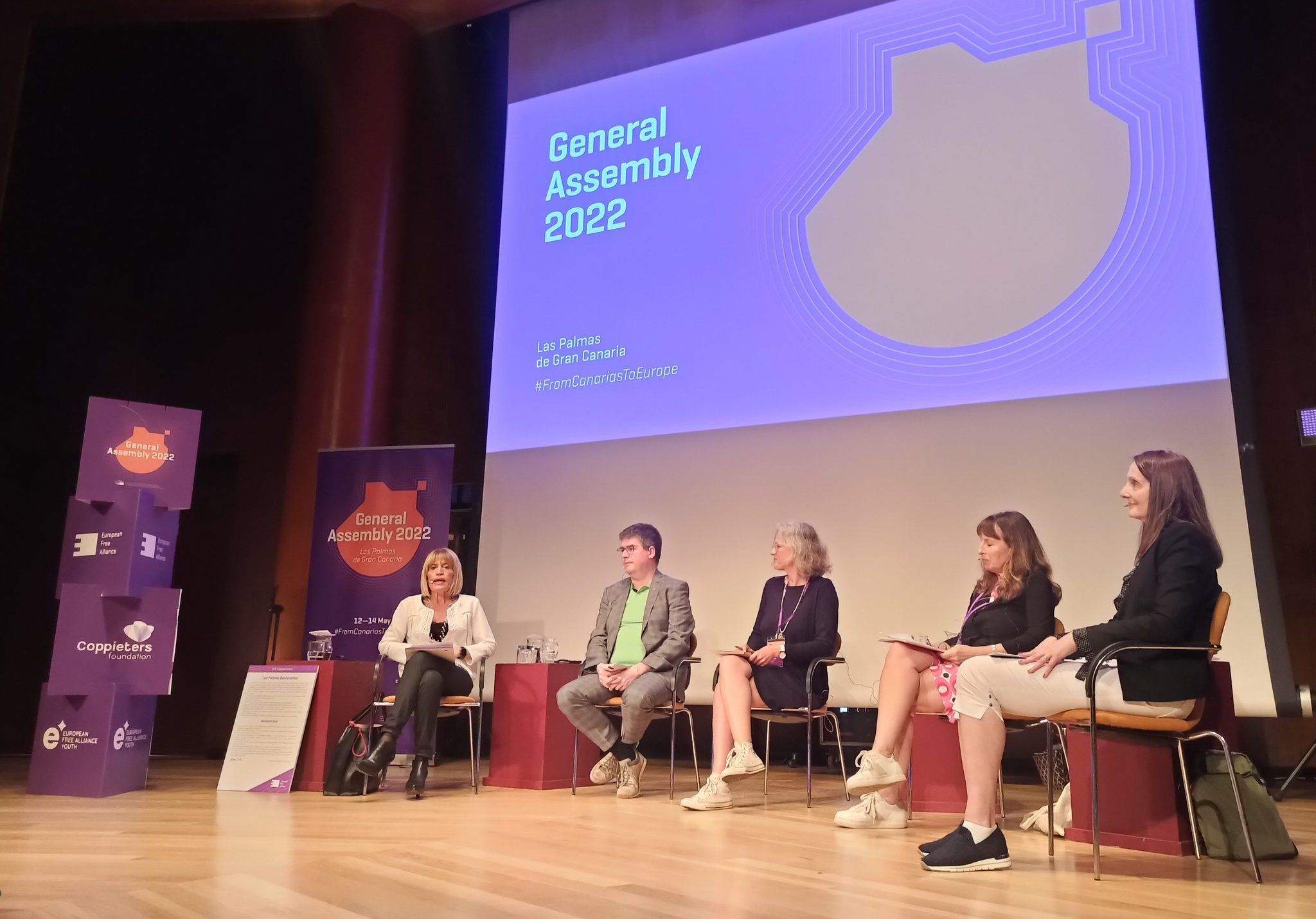 Asamblea General de la Alianza Libre Europea en Gran Canaria./ Nueva Canarias