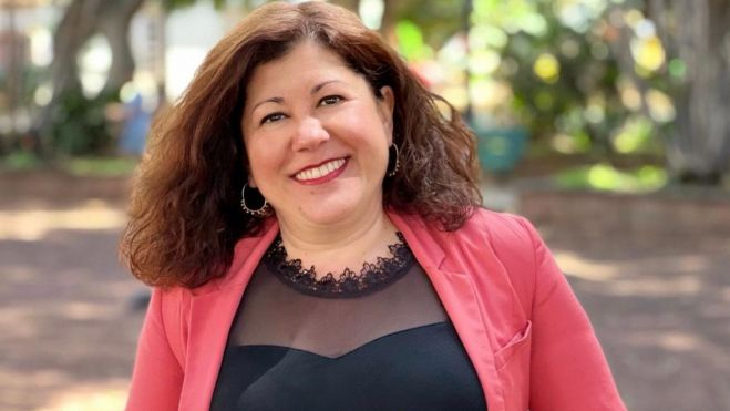 Sandra Izquierdo, primera alcaldesa de Tacoronte. / Cedida