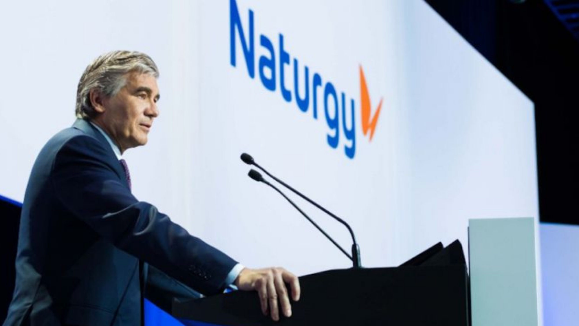 El presidente de Naturgy, Francisco Reynés, que ofrece un precio estable del gas a la industria durante tres años  NATURGY