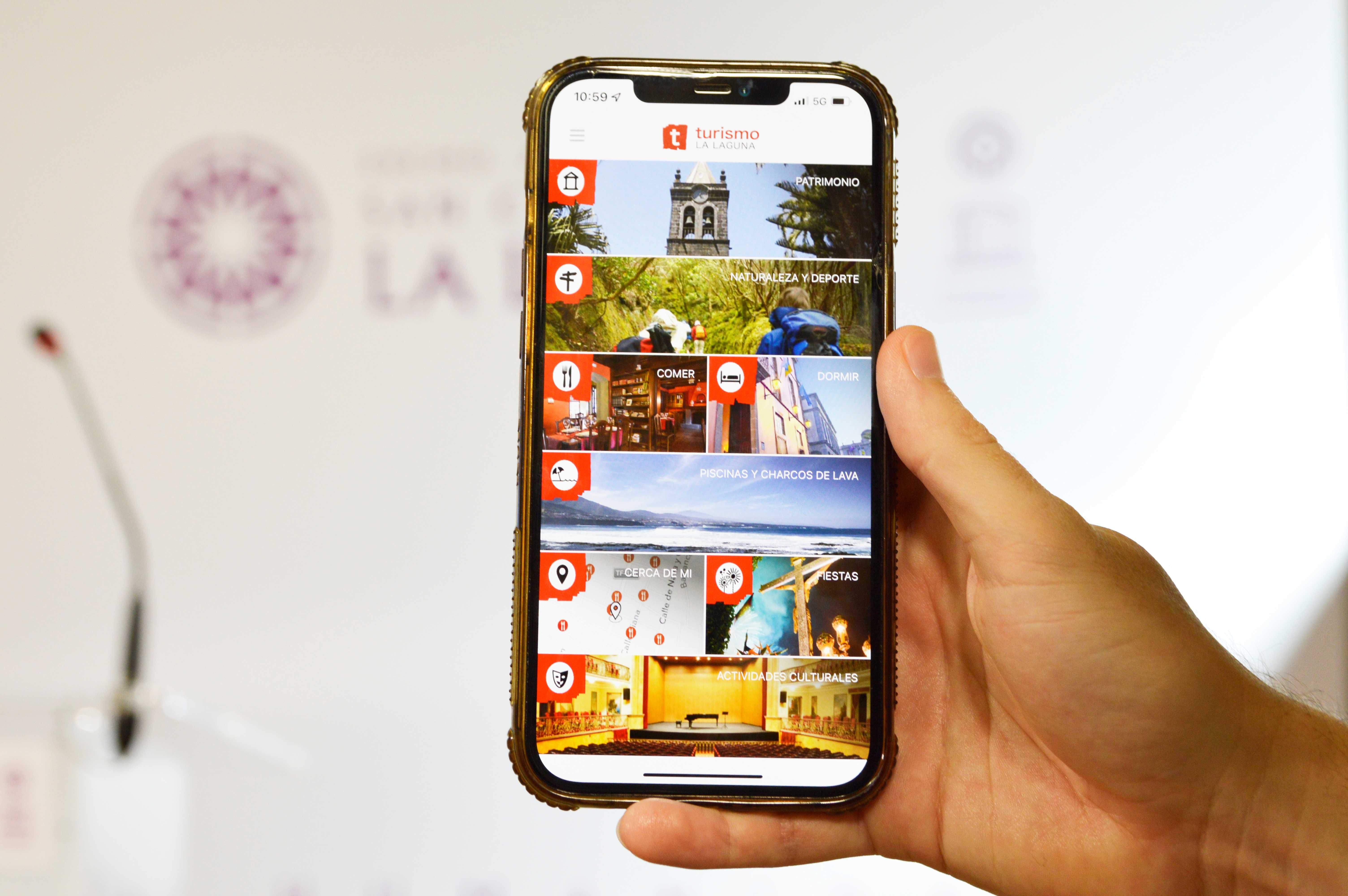 Actualización de la aplicación de Turismo de La Laguna. / Ayuntamiento de La Laguna
