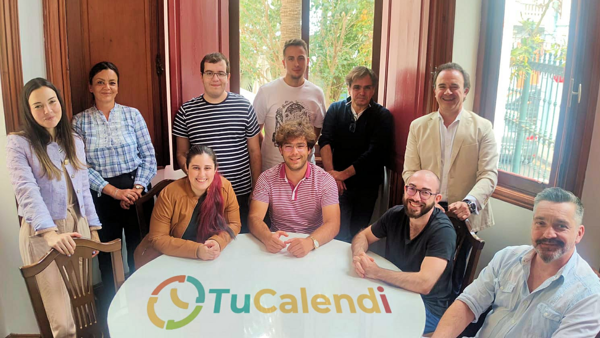 Equipo de la startup canaria TuCalendi. / Cedida