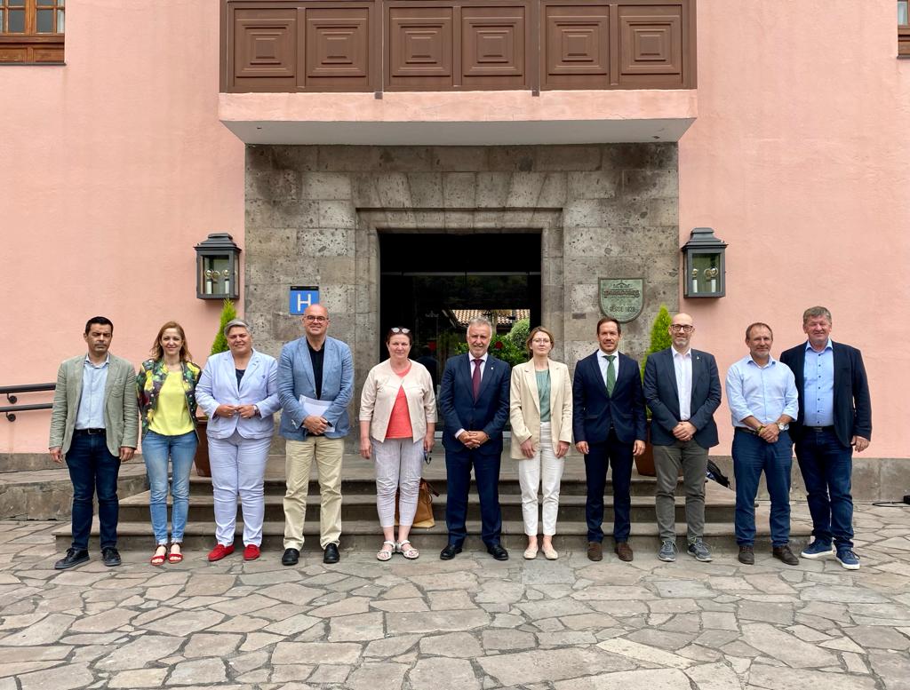 Delegación Europea en La Palma./