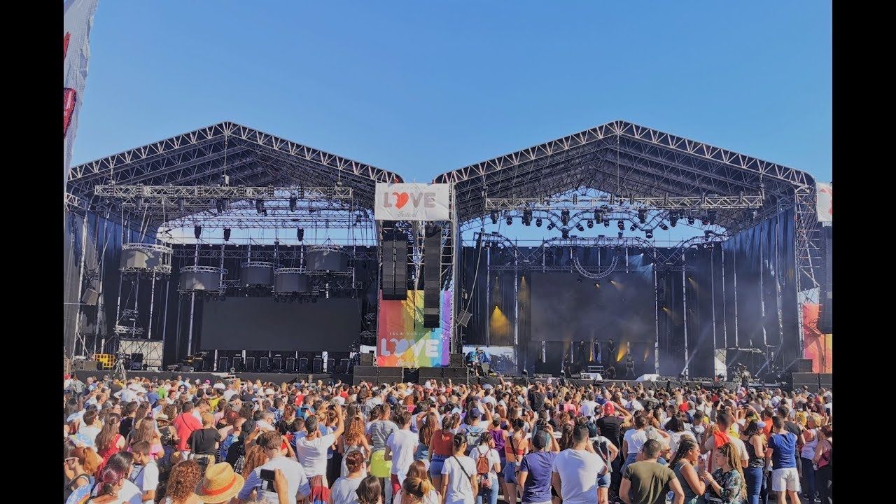 Imagen del Isla Bonita Love Fest en La Palma. / TV La Palma 