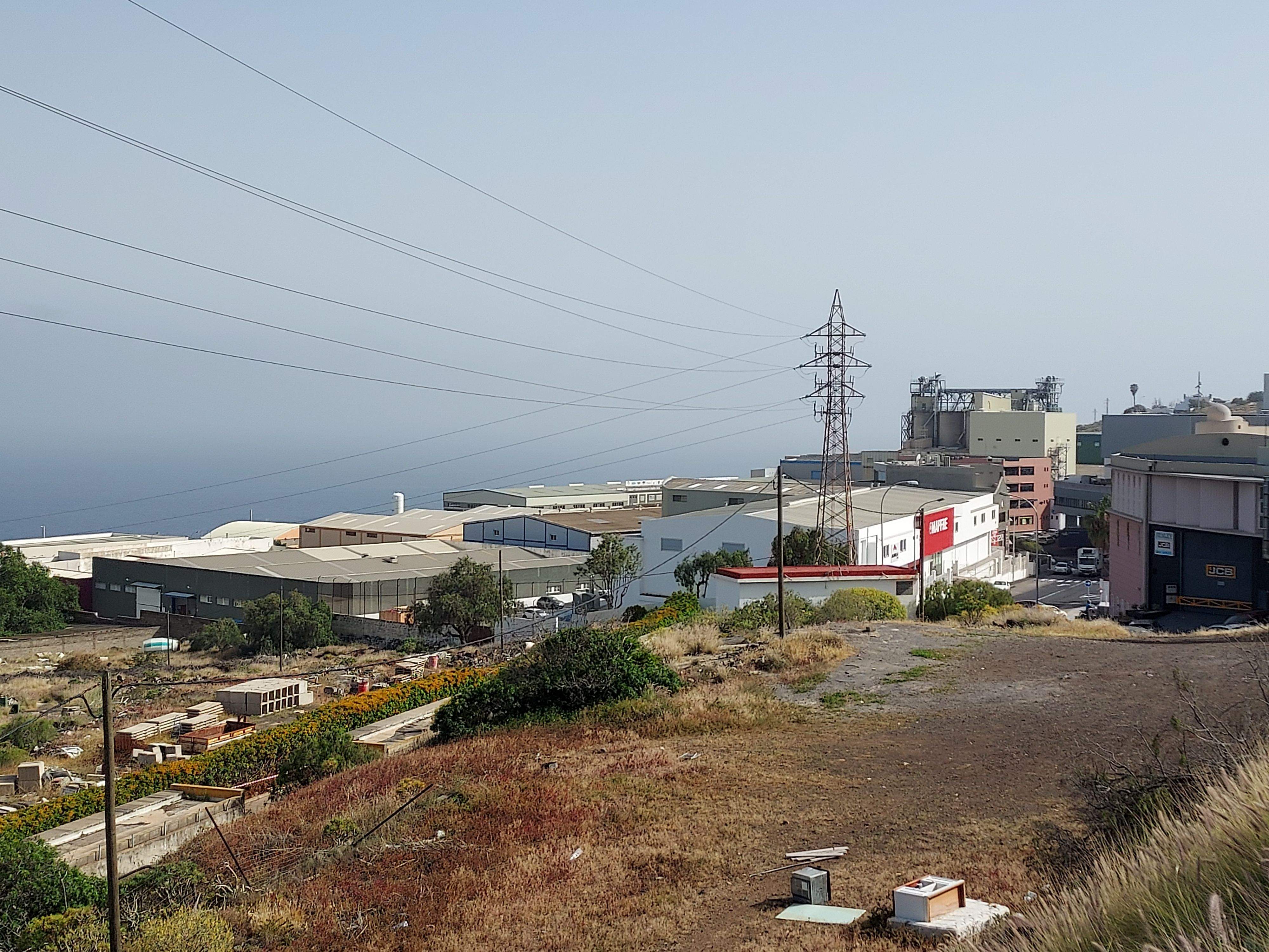 Área industrial en Canarias. / Consejería de Industria