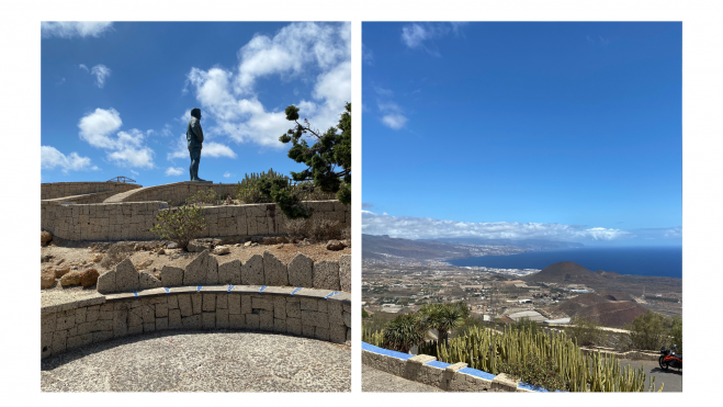 Mirador de La Madera en Agache. / AH