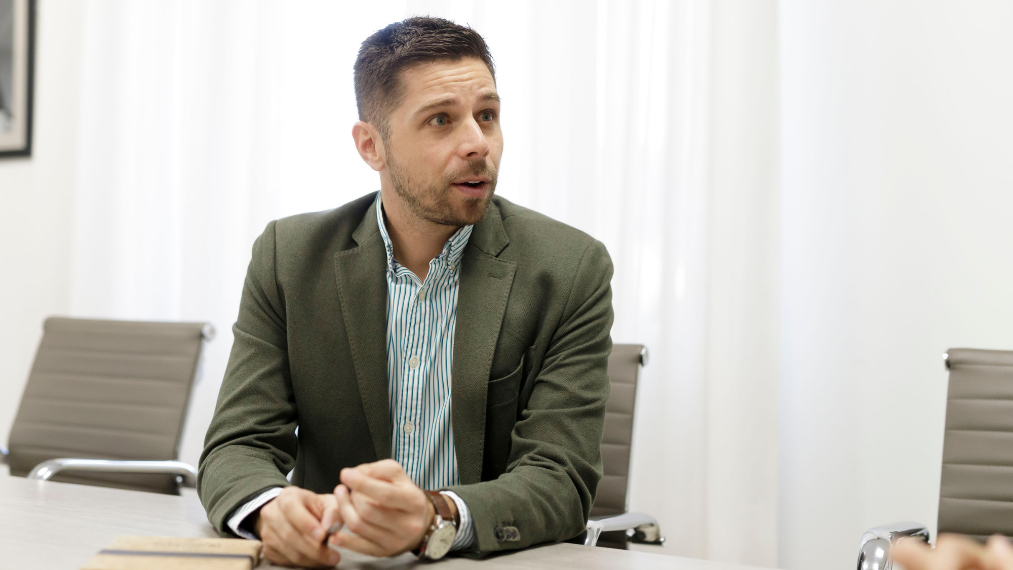 Javier Rodríguez, consejero de Desarrollo Sostenible del Cabildo de Tenerife Cedida