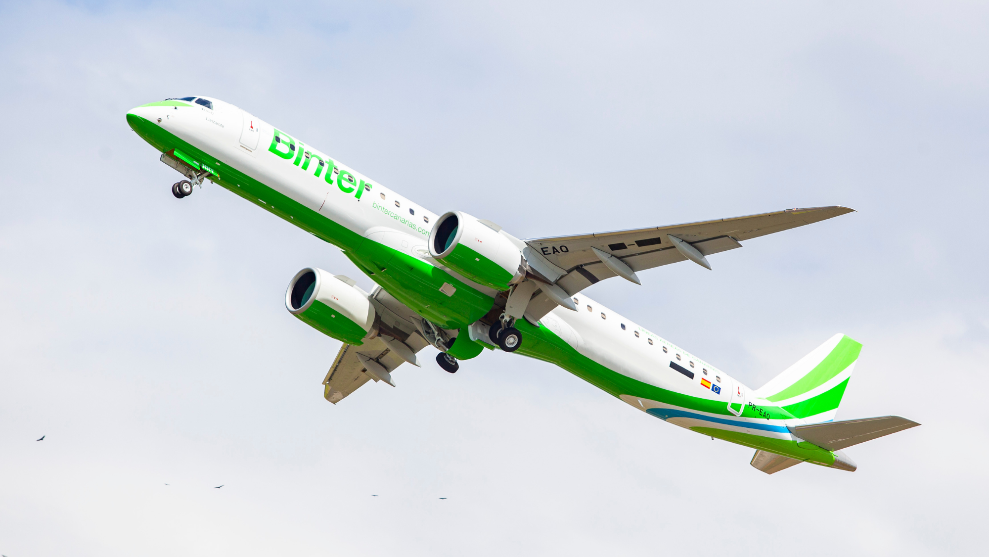 Avión de la aerolínea Binter. / Cedida