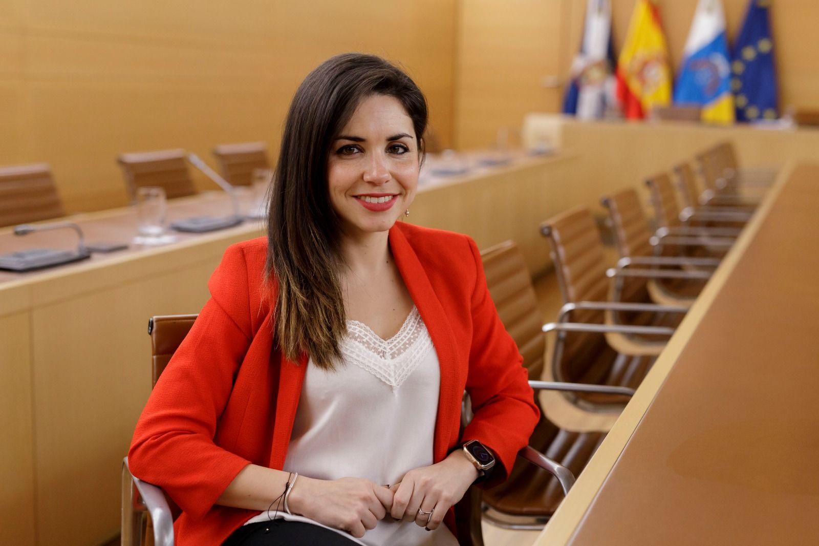 La consejera delegada del área de Acción Exterior, Liskel Álvarez. / Cabildo de Tenerife 