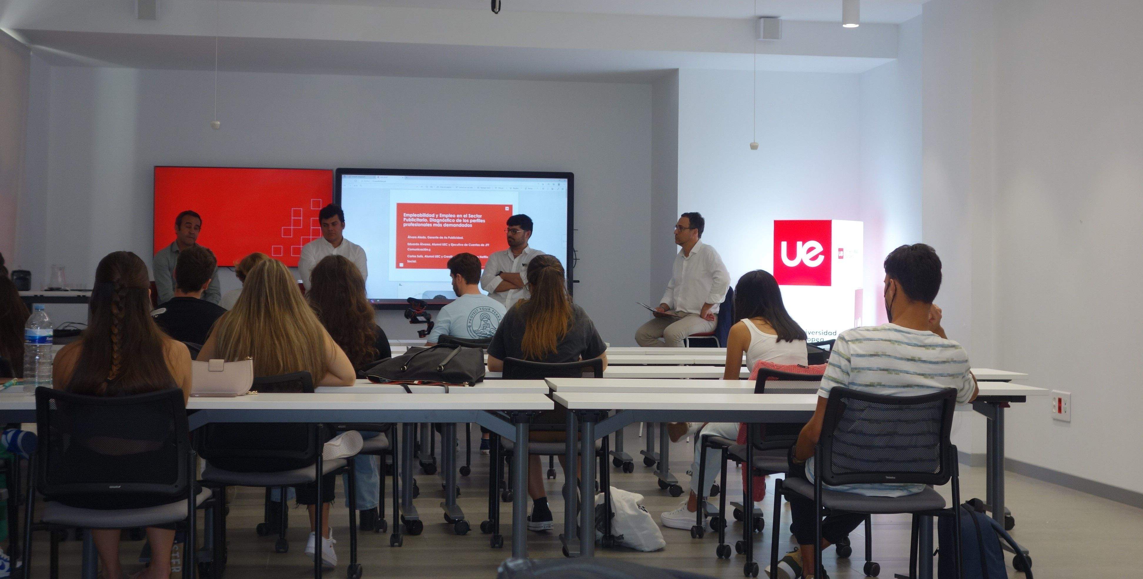 Foro sobre empleabilidad en Publicidad y Marketing en la Universidad Europea de Canarias./