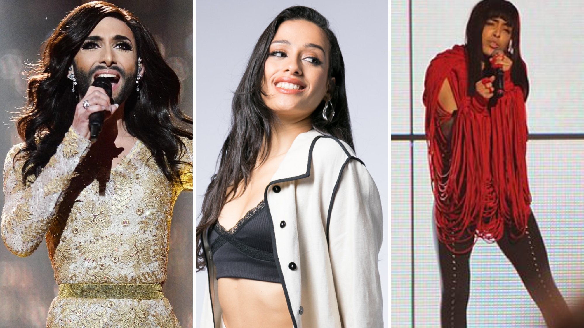 Conchita Wurst, Chanel y Loreen se darán cita en Santa Cruz./ Montaje AH