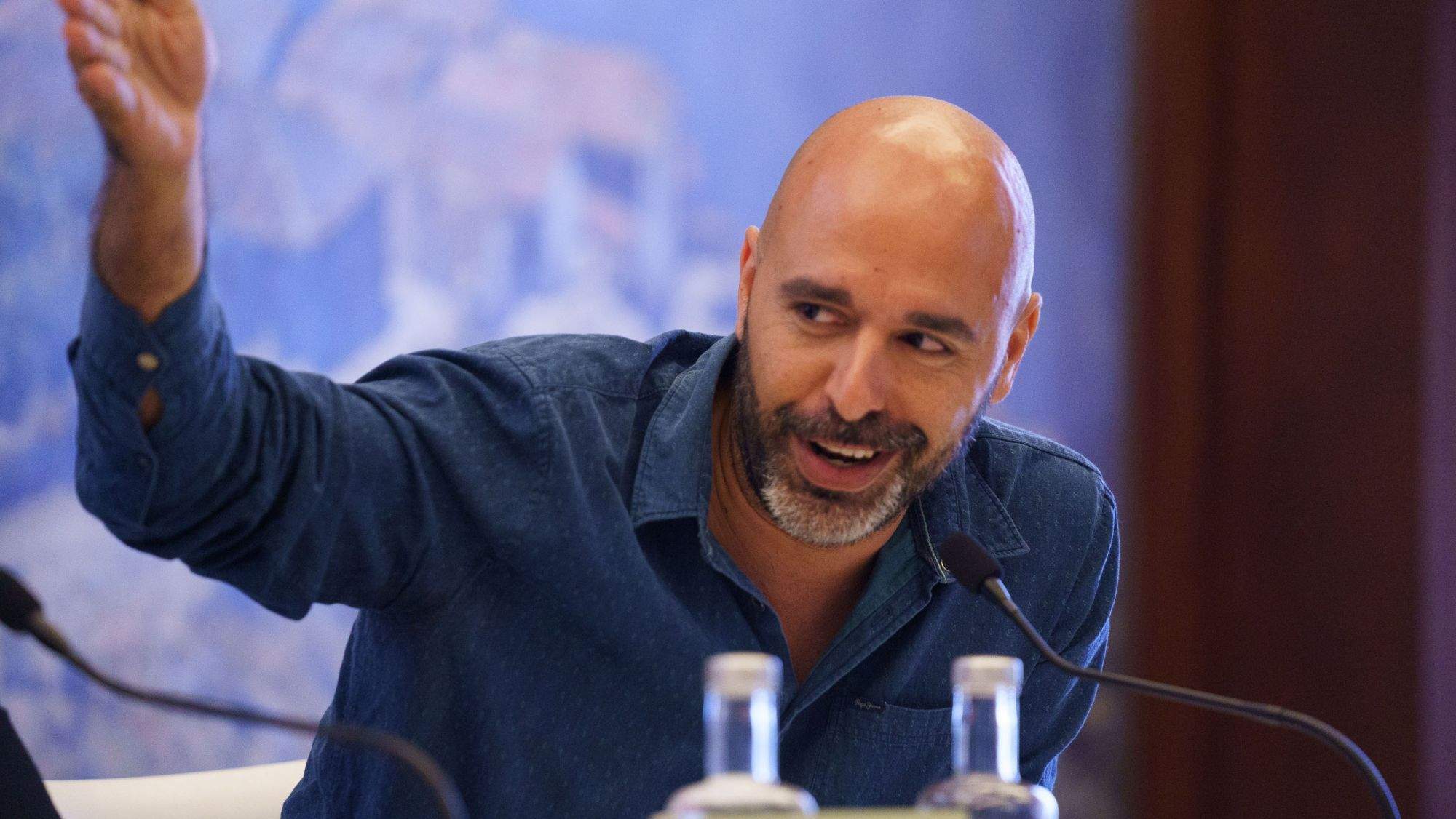 Enrique Camacho, director de la Gala de la Reina, durante la presentación de la misma este jueves. / Efe