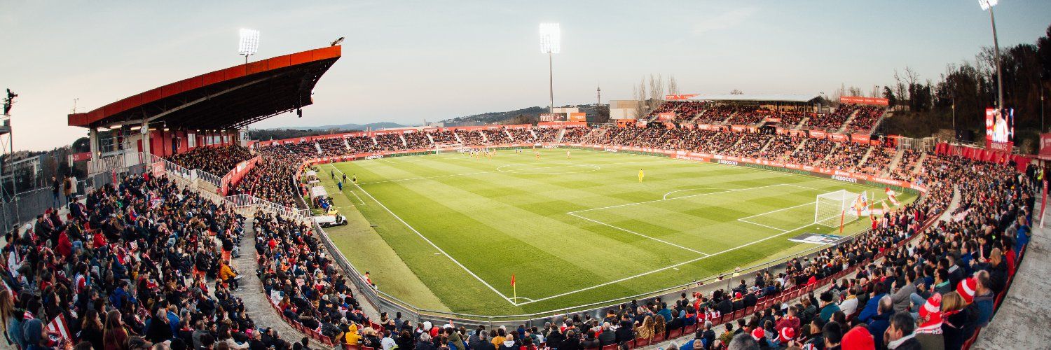 Panorámica del estadio Montilivi del Girona./ Girona FC