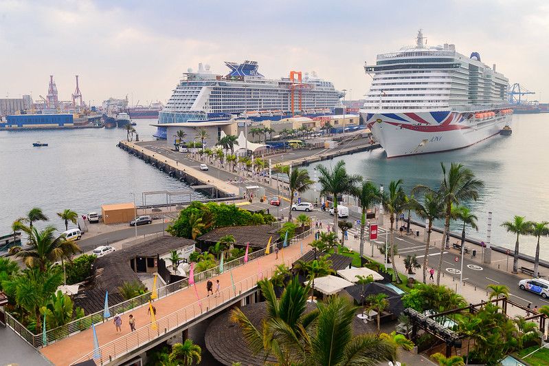 Crucero en el Puerto de Las Palmas. / LPAvisit
