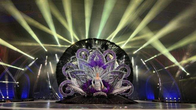 La segunda dama de honor, Jennifer María García García. / Carnaval de Santa Cruz de Tenerife