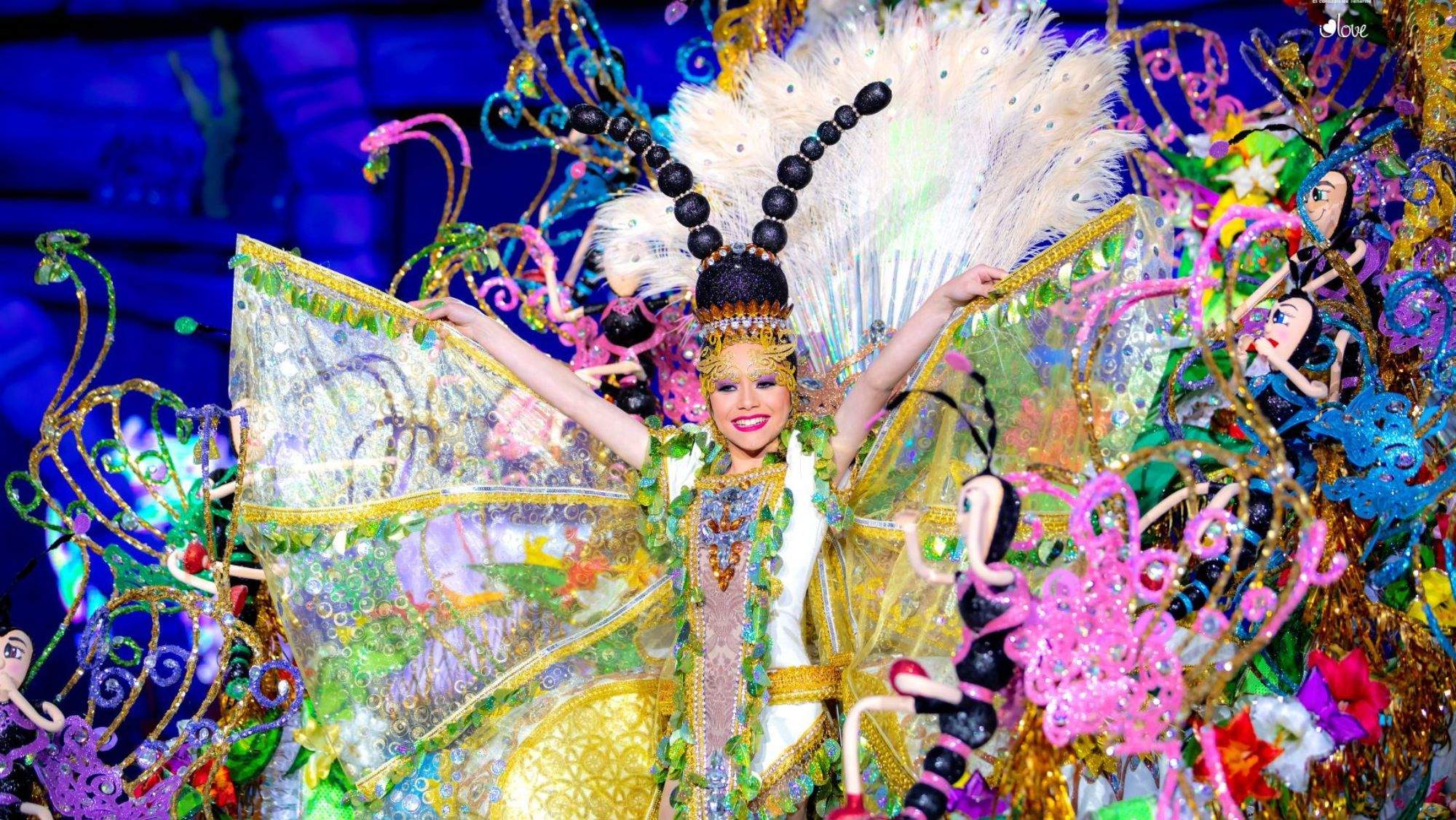 Gala de la Reina Infantil del Carnaval de Santa Cruz de Tenerife. / Cedida