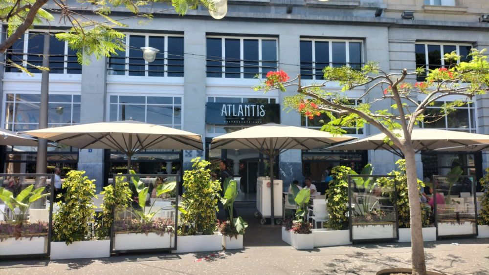 Exterior del café Atlantis./ AH