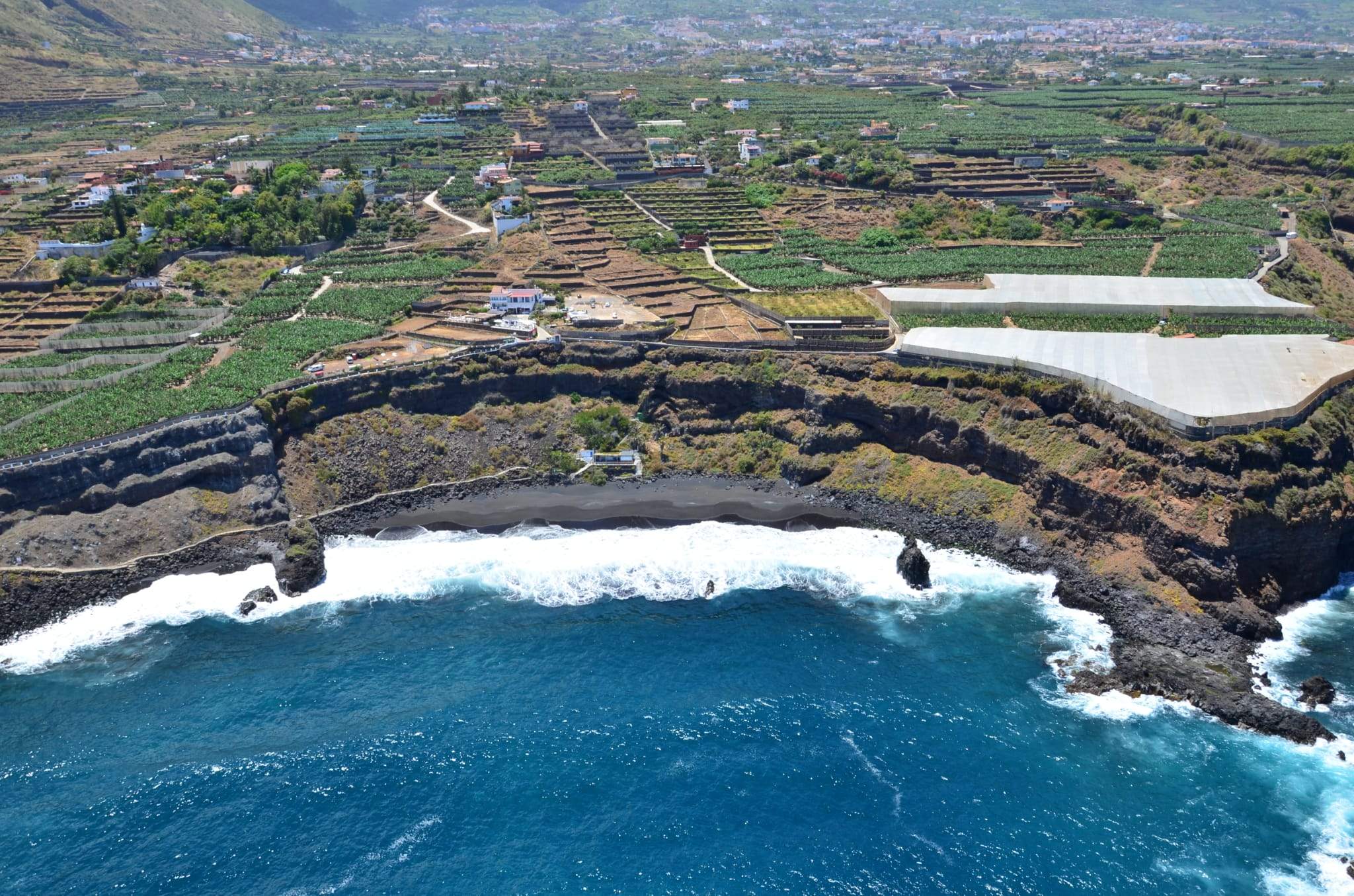 Playa de El Bollullo en La Orotava. / AH 