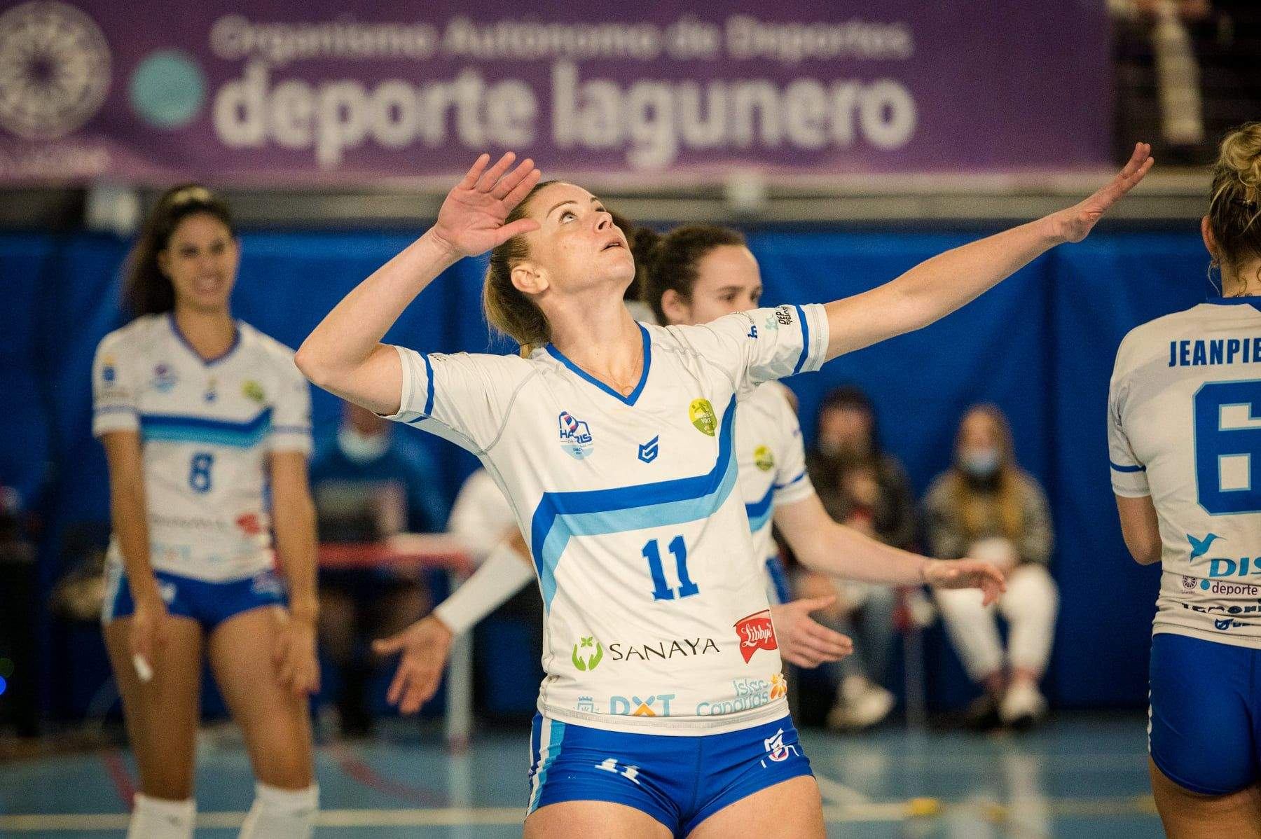 La renovación de Daysa Delgado se suma a las de Patricia Llabrés, Belly Nsunguimina y Lisbet Arredondo para la próxima temporada del CV Haris./ Cedida