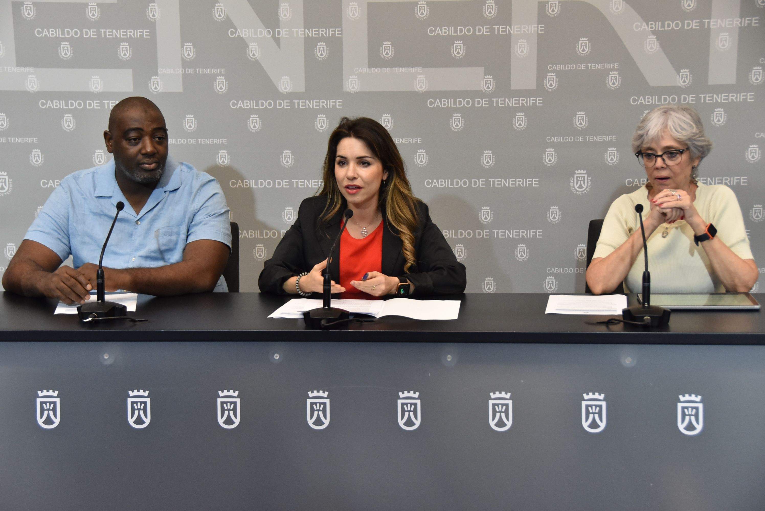 La consejera delegada de Acción Exterior del Cabildo, Liskel Álvarez, liskel álvarez joornadas cooperación (10)