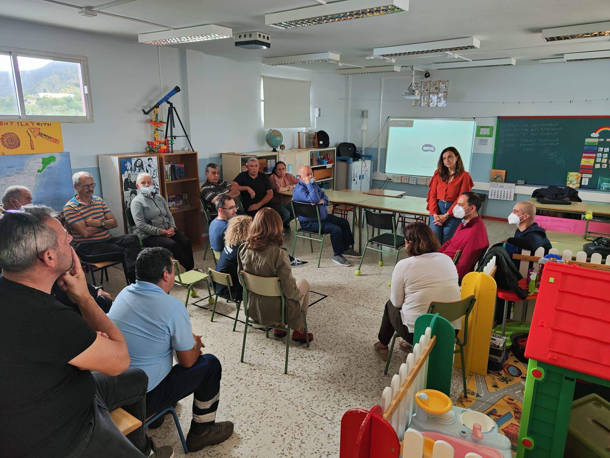 Isabel García en Roque Negro, Anaga. / Cabildo de Tenerife 