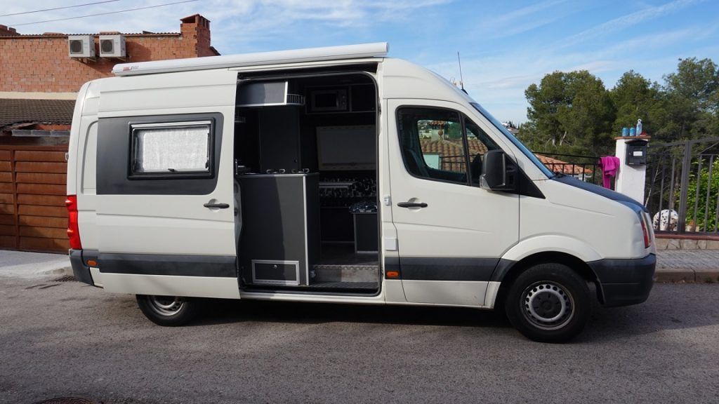 Una furgoneta camperizada./ Archivo