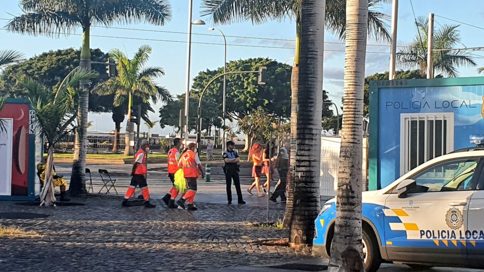 Dispositivo de emergencias del Hospital del Carnaval. / Centro de Coordinación Operativa Municipal (Cecopal) del Ayuntamiento de Santa Cruz de Tenerife 