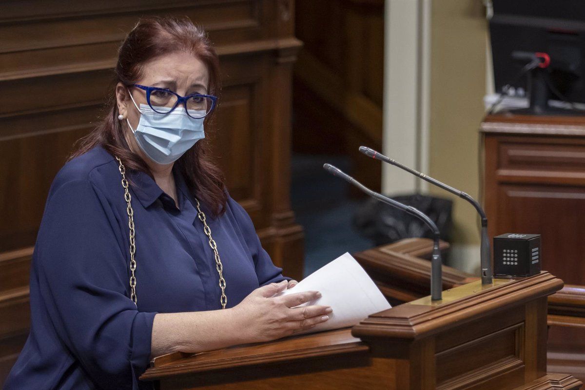 Imagen de la consejera del Gobierno de Canarias, Manuela de Armas. / Europa Press 