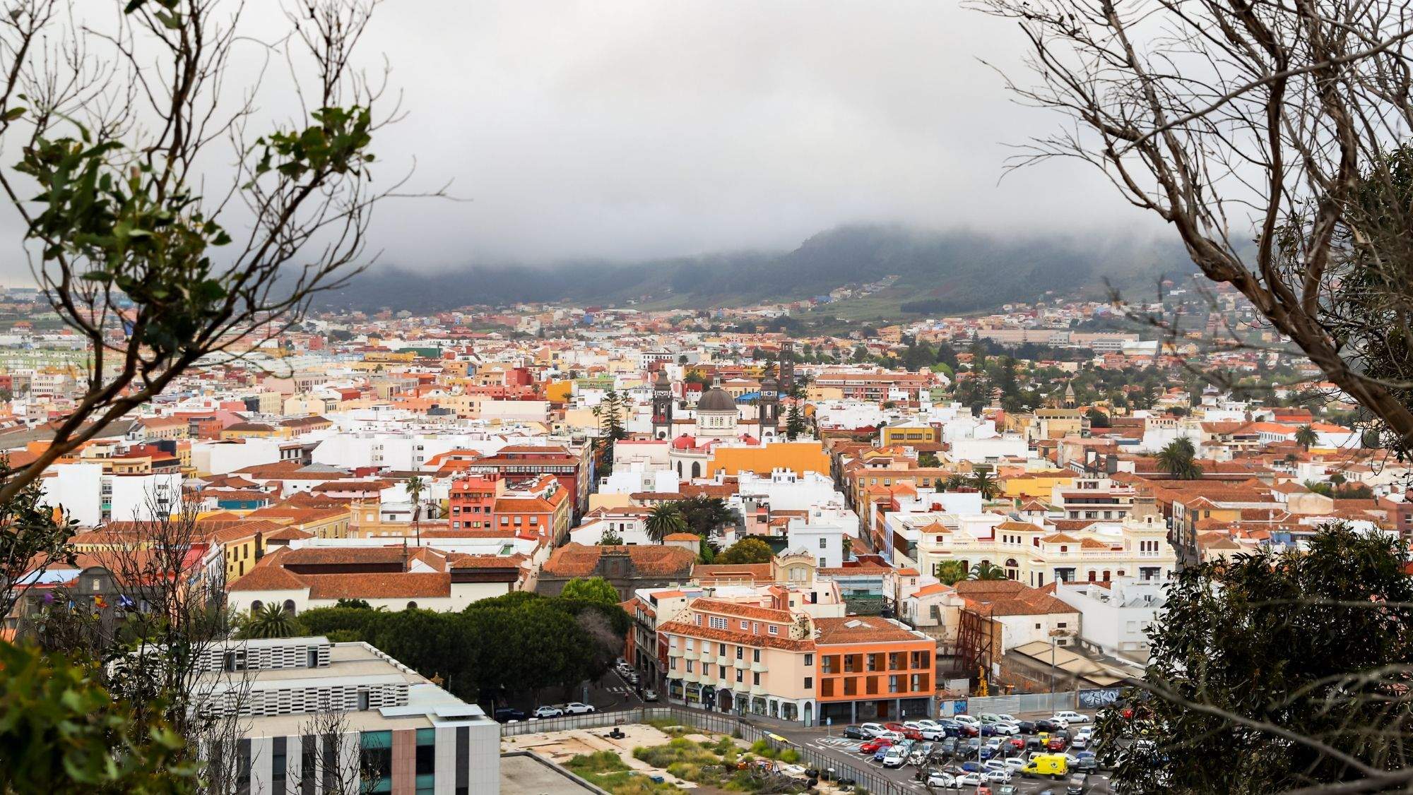 Panorámica de la ciudad de La Laguna, donde tuvo lugar el atropello, / AH
