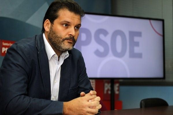 José Ángel Martín, portavoz del PSOE en Santa Cruz de Tenerife./ PSOE