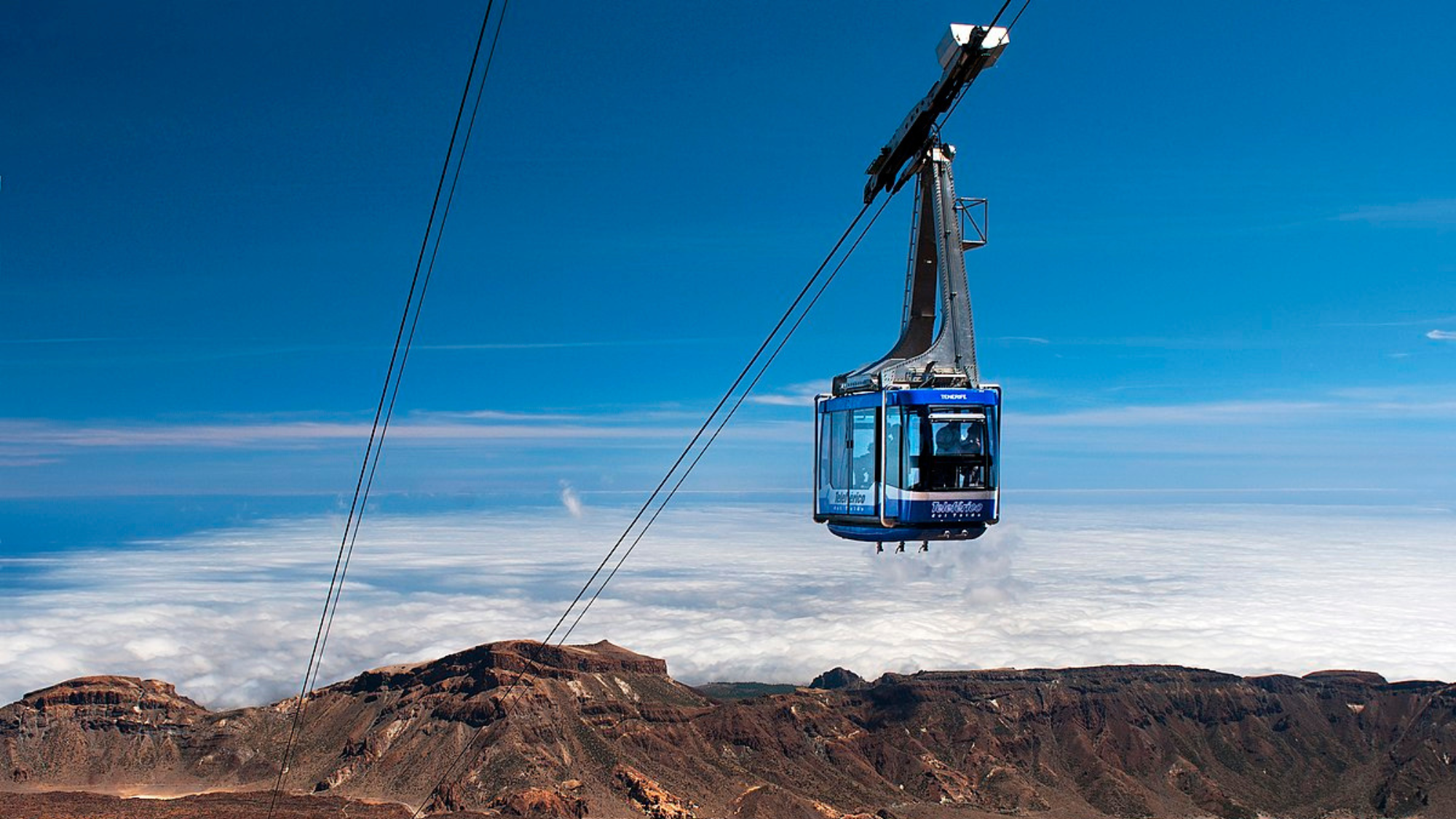 Teleférico del Teide en Tenerife. / Imagen de la red