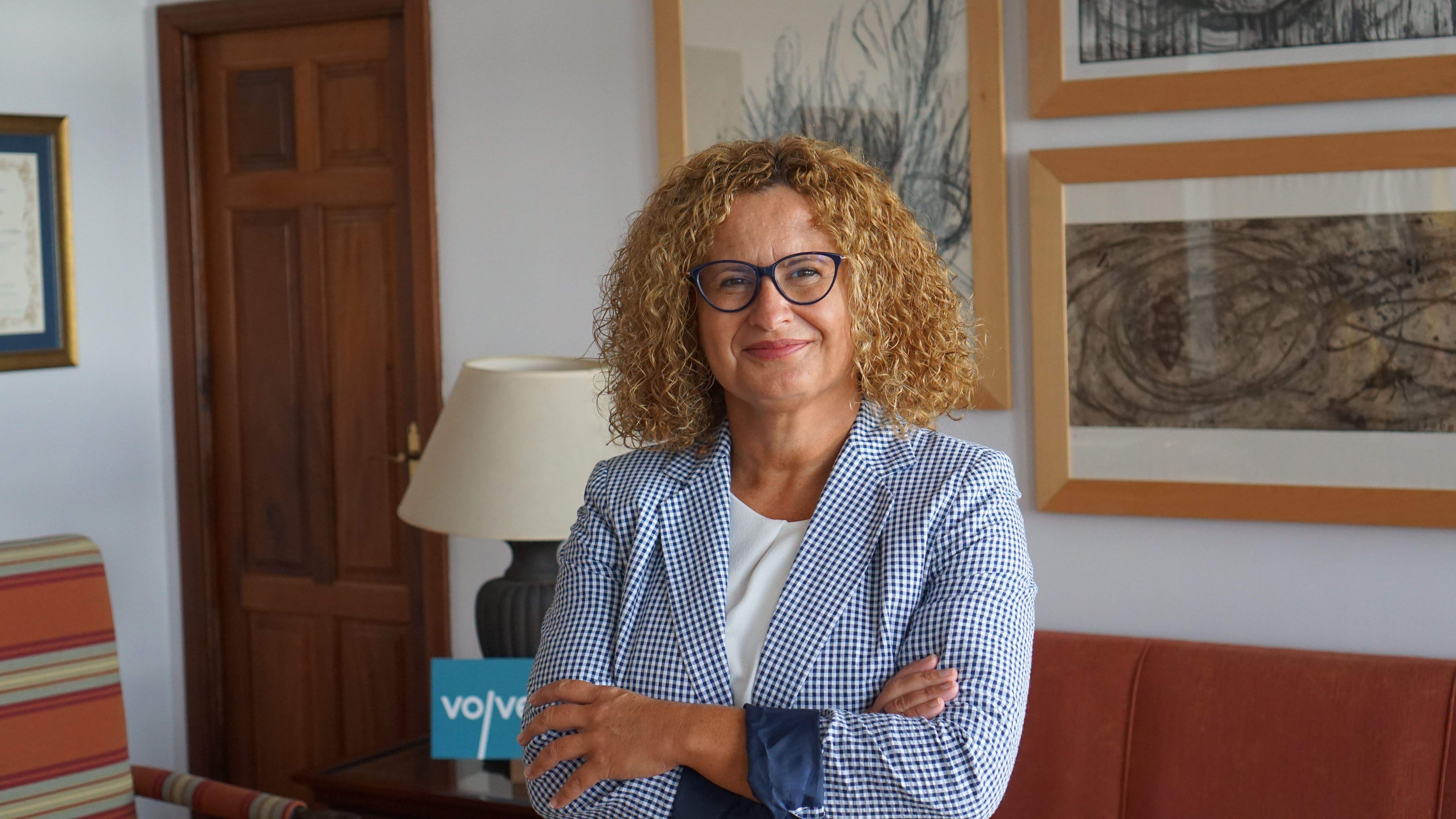 La consejera de Acción Social del Cabildo de La Palma, Nieves Hernández./