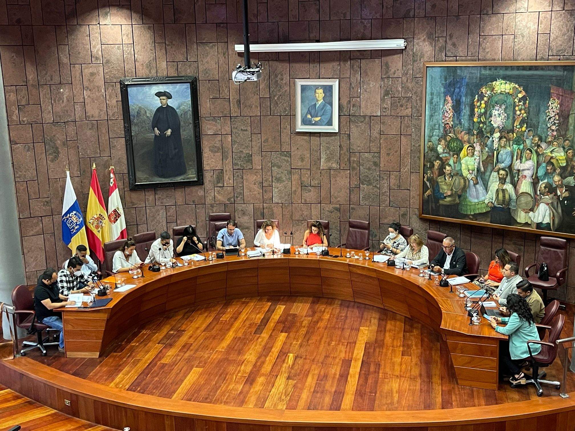 Sesión plenaria del Cabildo de La Gomera./ Archivo