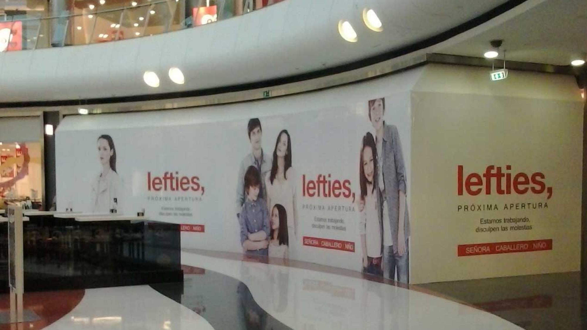 Local con una próxima apertura de Lefties./ Imagen de la red