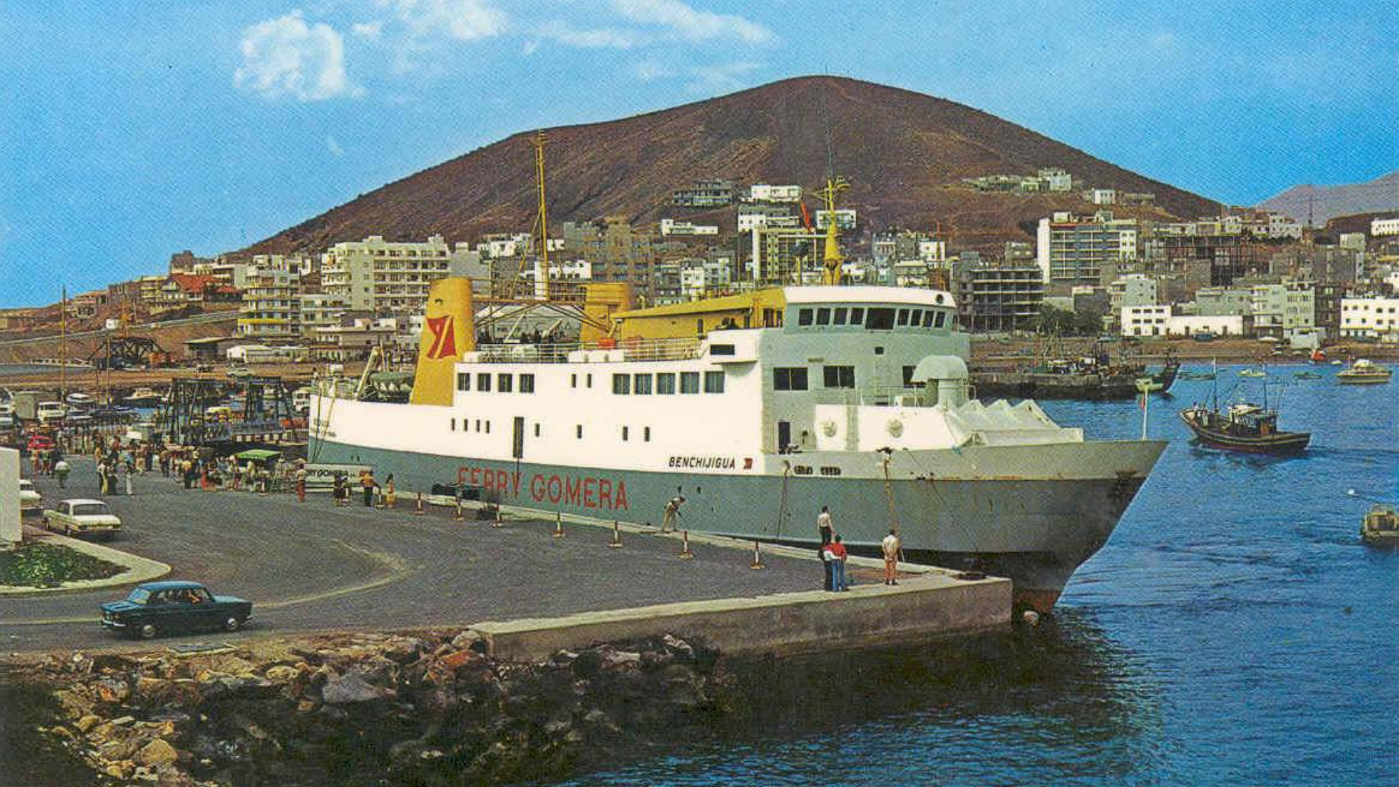 Ferry Benchijigua, que realizó el primer viaje de Fred Olsen. / Fred Olsen Ferry Benchijigua, que realizó el primer viaje de Fred Olsen. / Fred Olsen