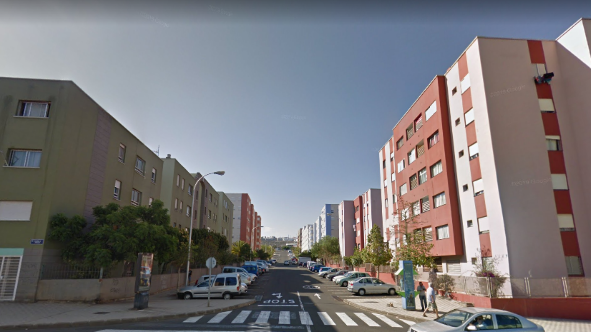 Varias viviendas en el barrio de Añaza, Santa Cruz de Tenerife. / Google maps