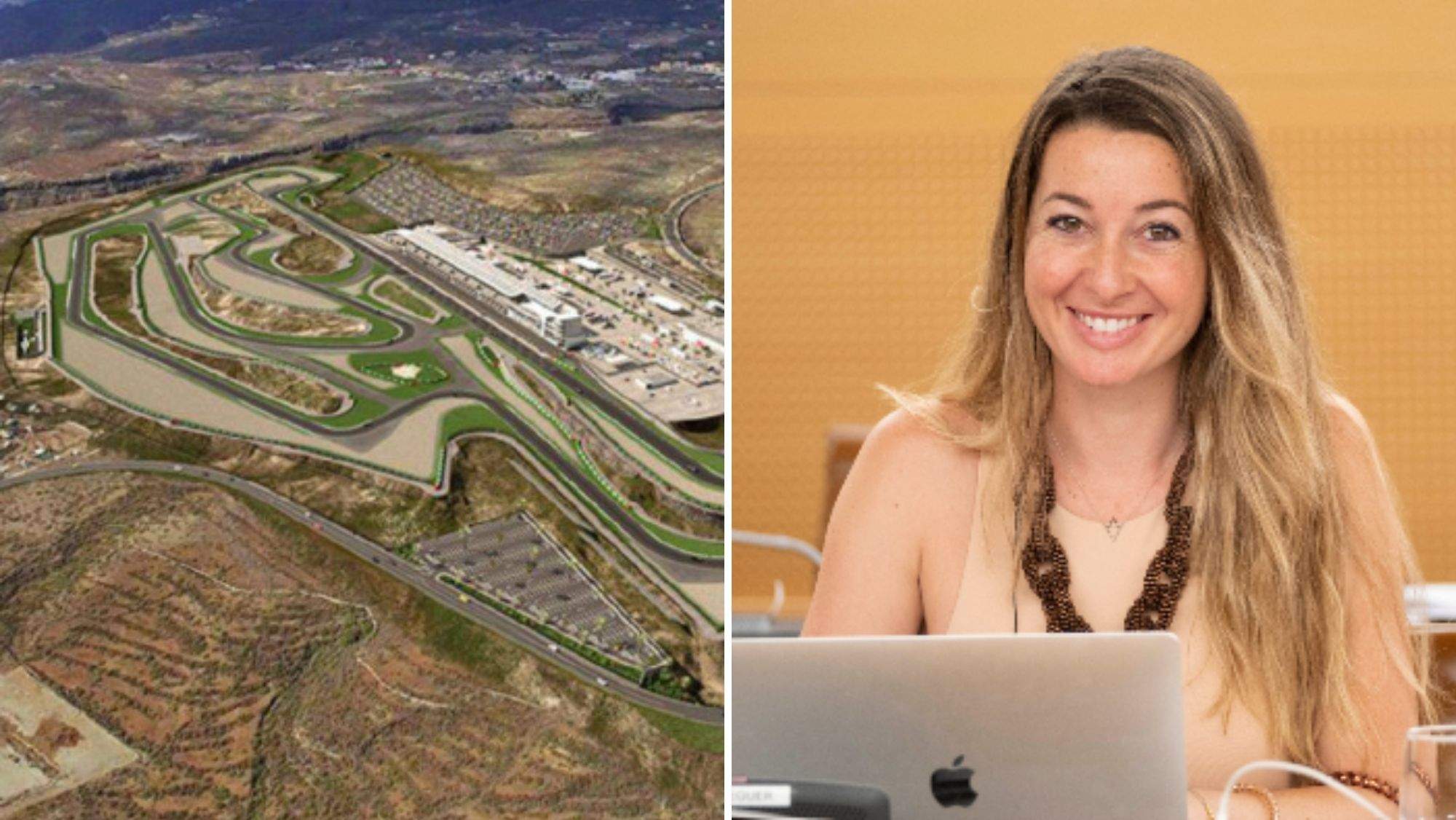 La consejera de Coalición Canaria en el Cabildo de Tenerife, Verónica Meseguer. / CC