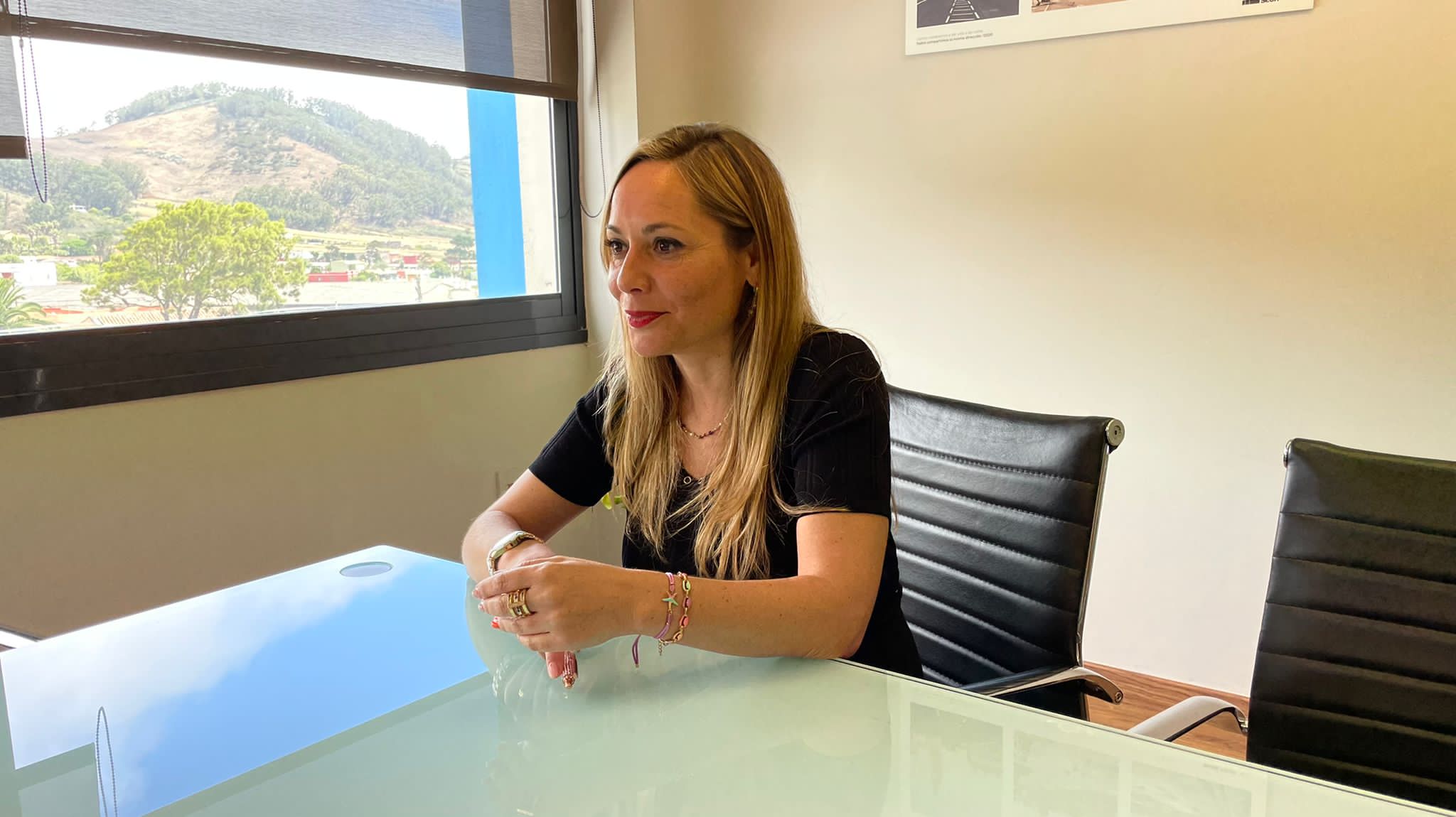 Montse Pereira apuesta por potenciar el vínculo entre universidades y empresas para impulsar la empleabilidad de los estudiantes./ AH