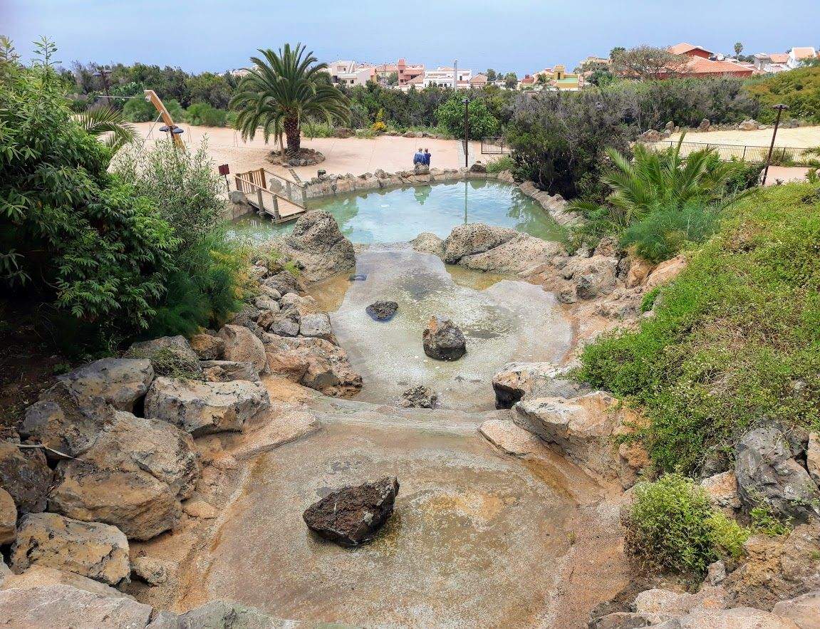 El estanque del Parque del Montillo en Tenerife. / Imagen de la red 