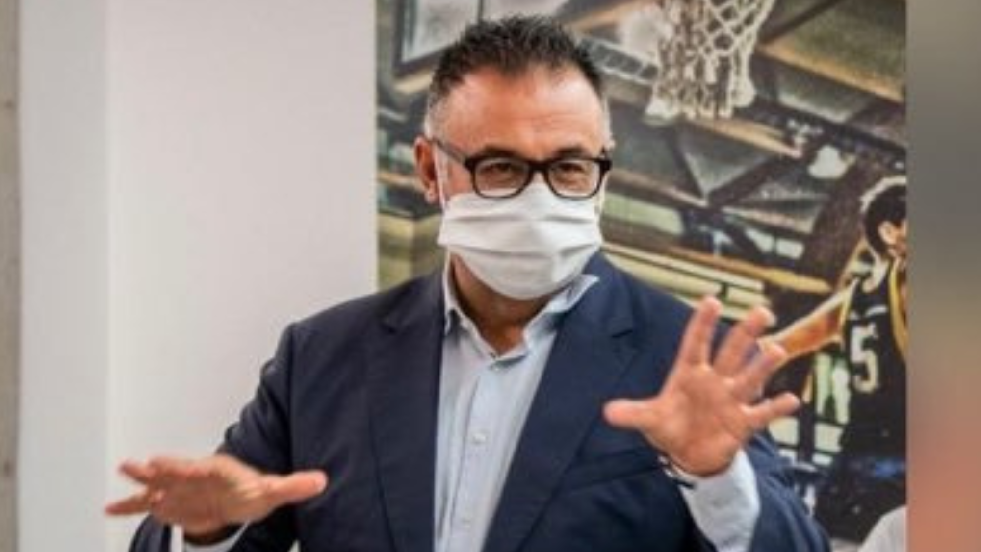 Conrado Domínguez, exdirector del Servicio Canario de Salud. 