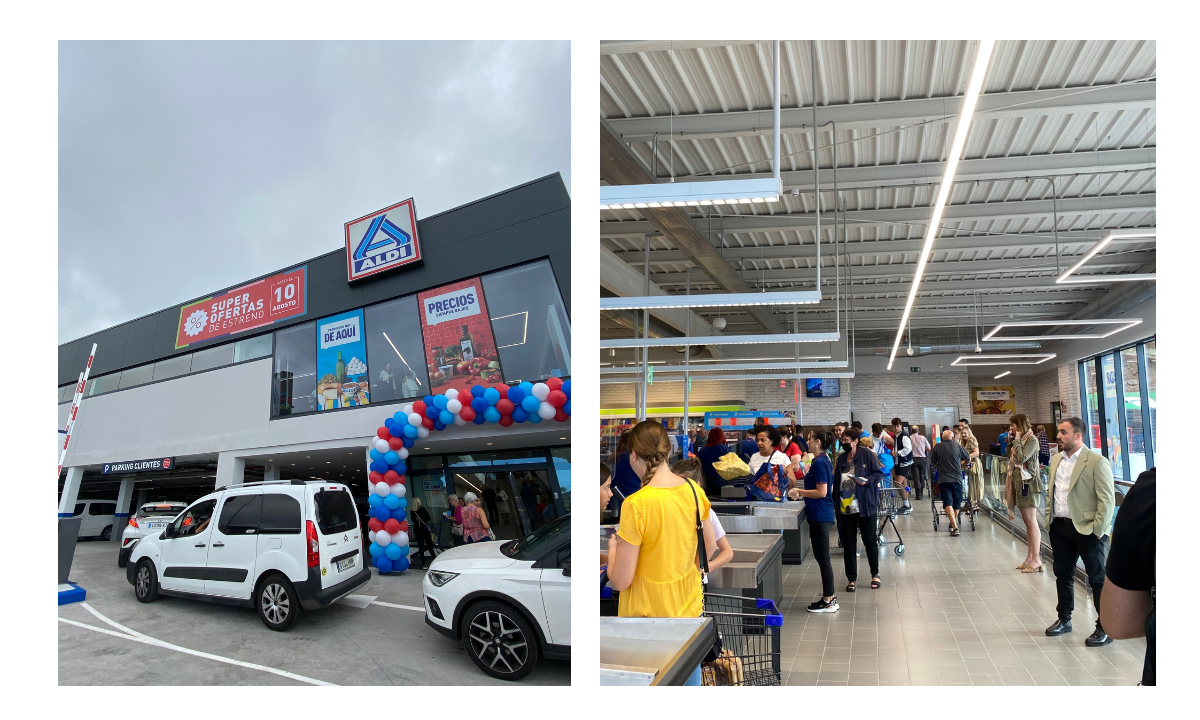 Fotos de la apertura de ALDI en Los Rodeos. / Alba Marichal (Atlántico Hoy)