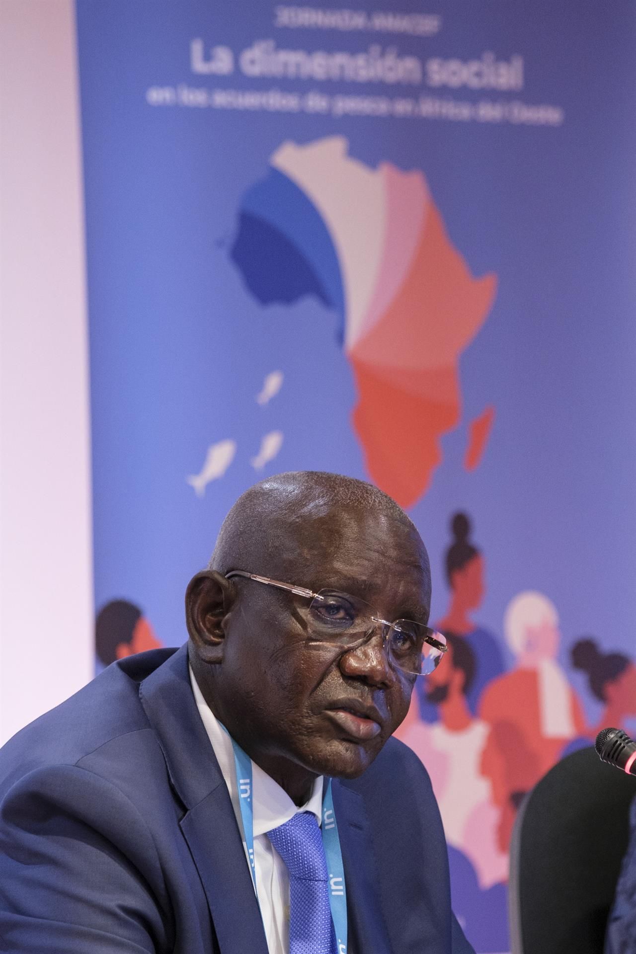 El ministro de Pesca de la República de Guinea Bissau, Orlando Mendes./ EFE/Ángel Medina G.