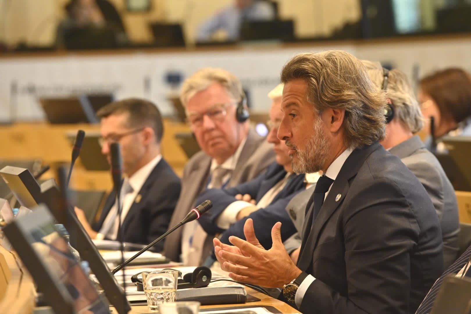 Gustavo Matos, expresidente del Parlamento de Canarias./ Imagen del Parlamento