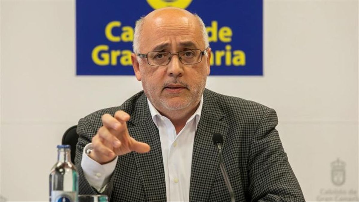 El presidente del Cabildo de Gran Canaria, Antonio Morales. / EFE/Quique Curbelo 