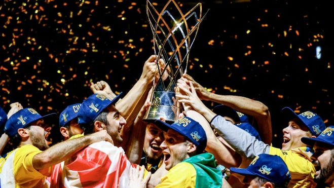 El equipo aurinegro defenderá el título de Basketball Champions League conquistado la temporada pasada./ CB Canarias.