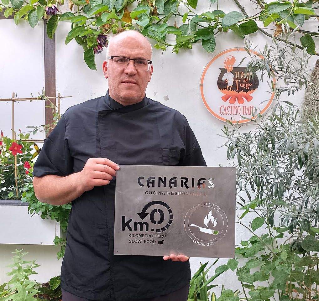 El chef Pedro Hernández Castillo, que regenta el restaurante Duende de Fuego./