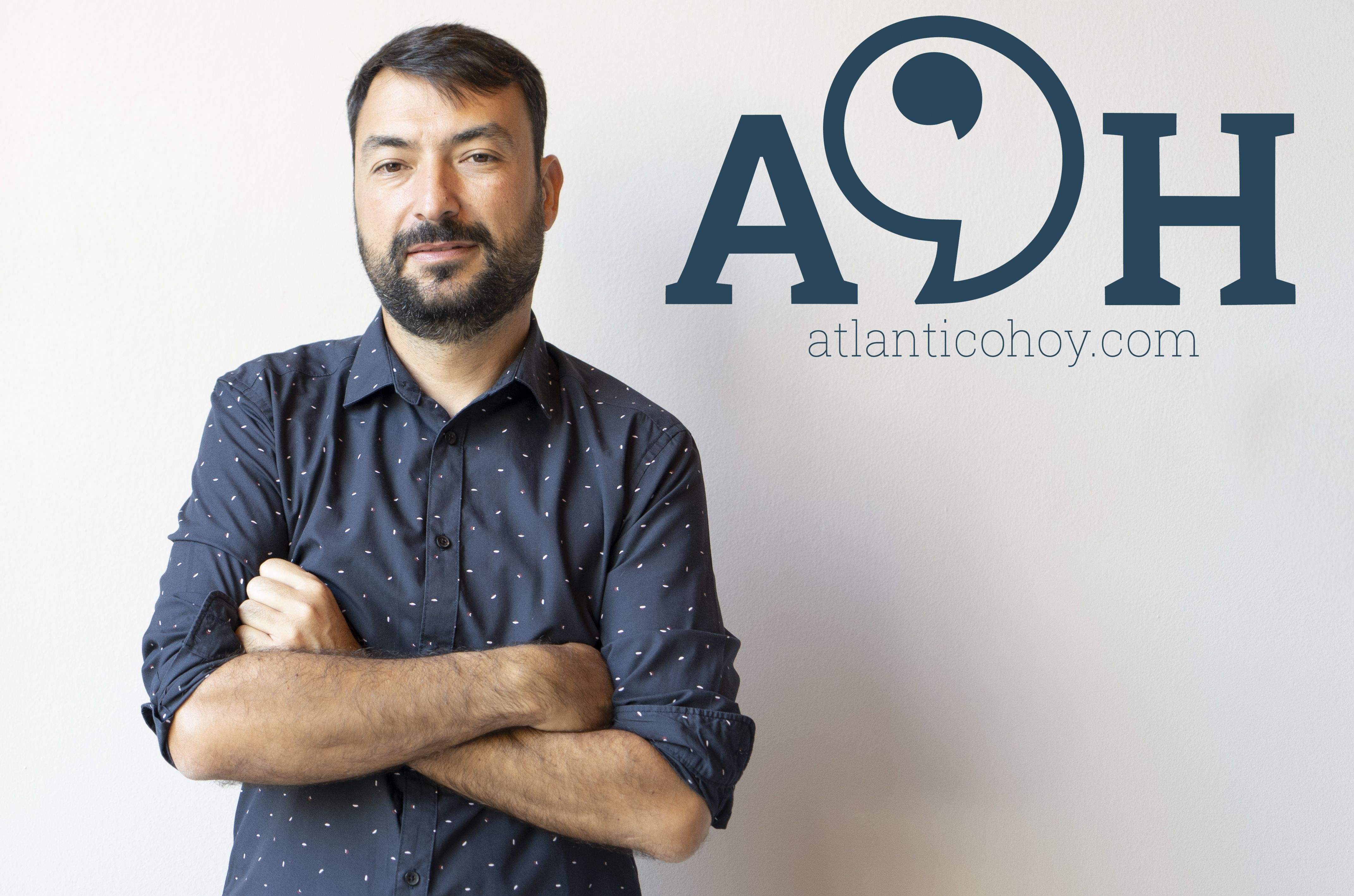 Martín Alonso, nuevo director del medio digital 'Atlántico Hoy'./ AH