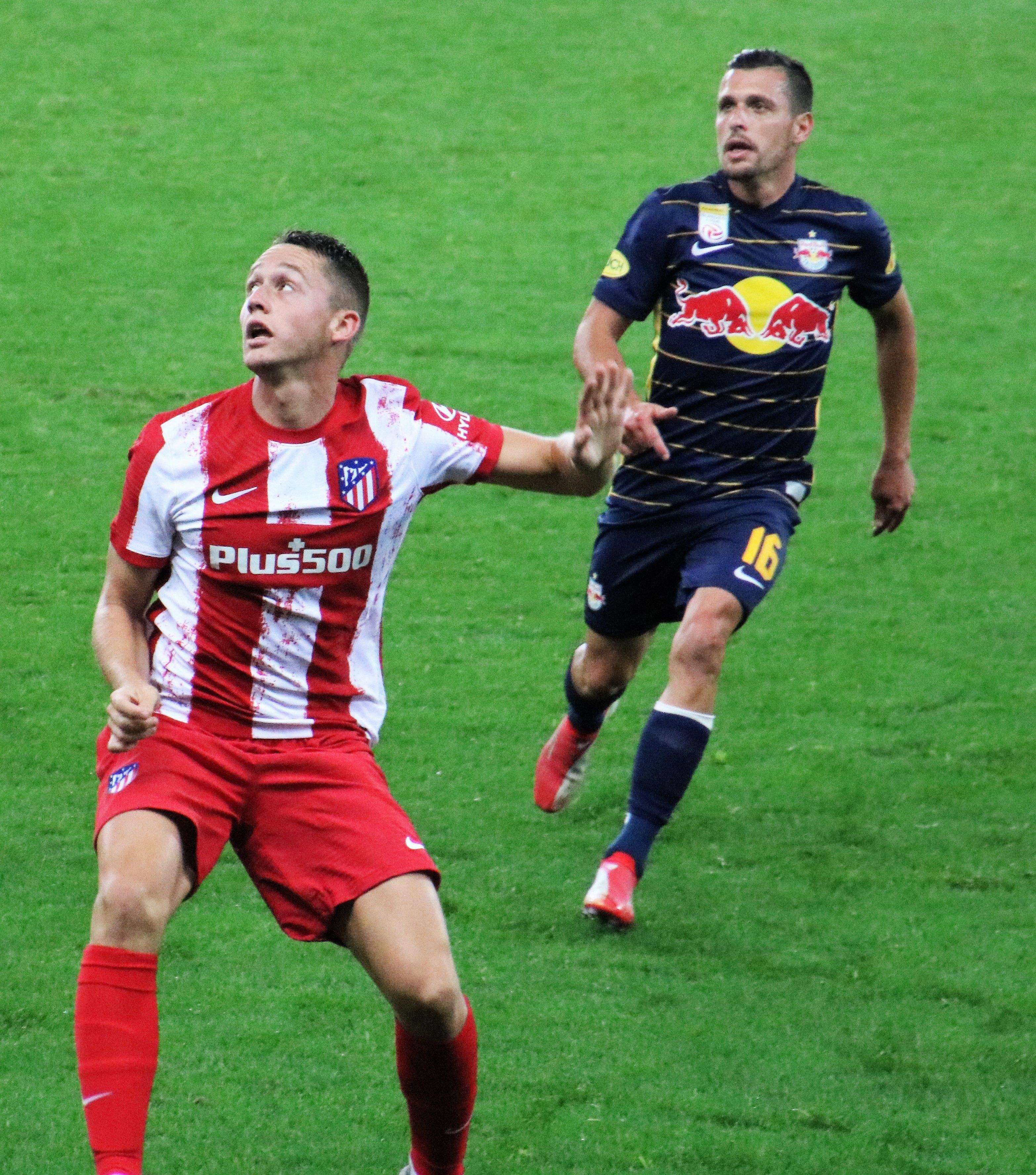 Borja Garcés, en un partido frente al FC Salzburg./ Wikipedia