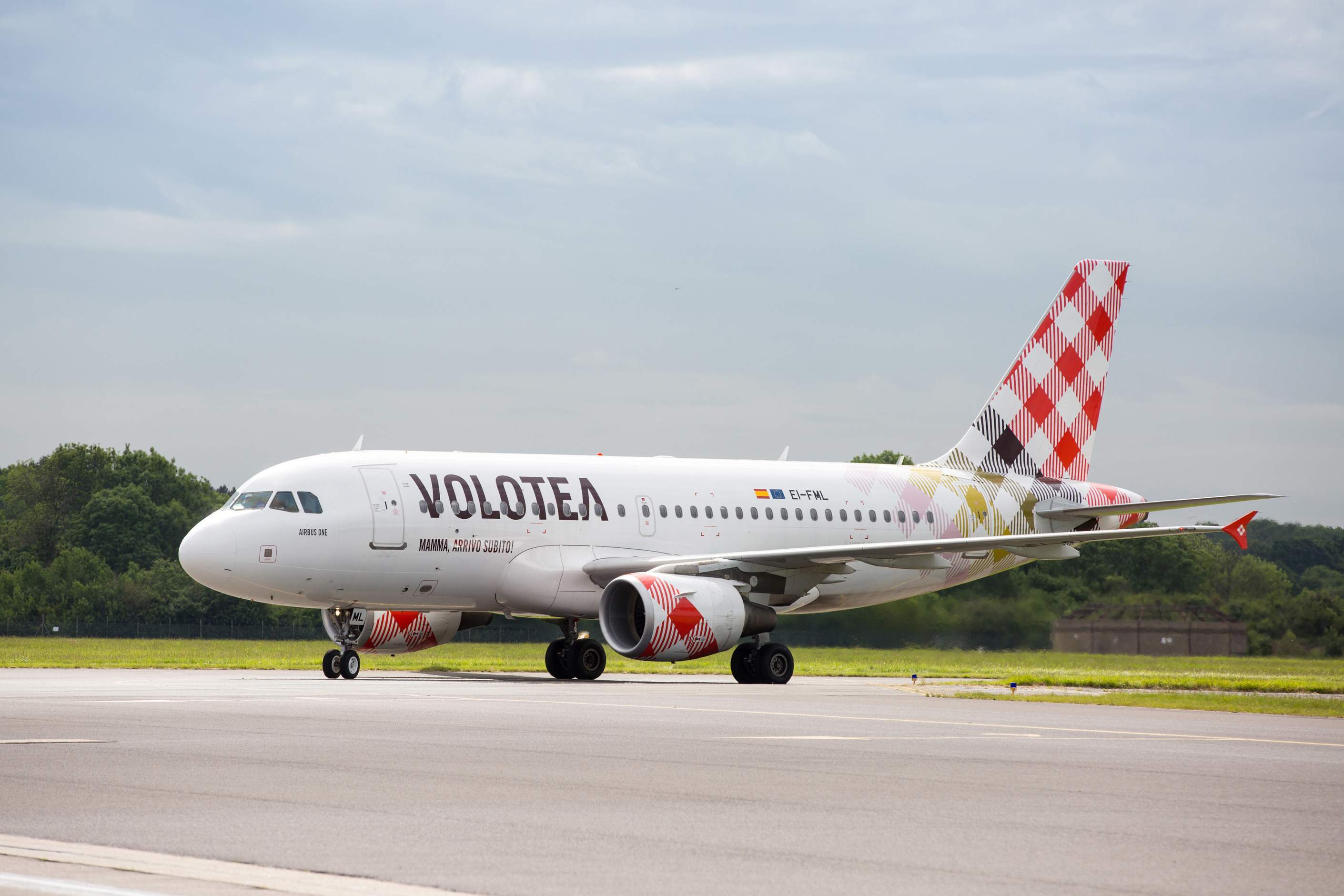 Un avión de Volotea. / Volotea