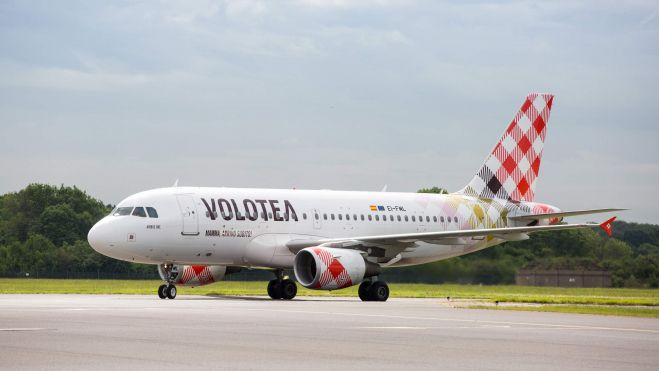 Un avión de Volotea. / Volotea Un avión de Volotea. / Volotea